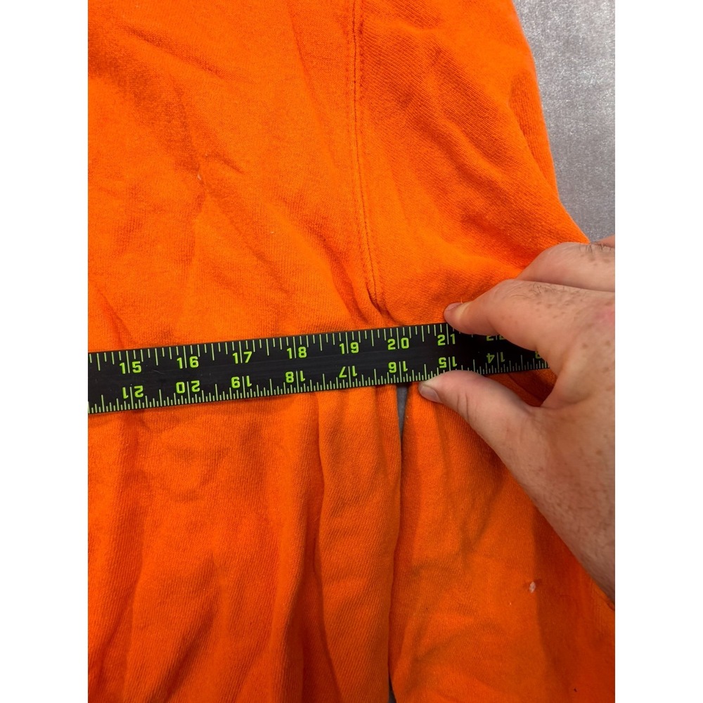 Vintage Champion Made in USA Sweatshirt Orange Size XL - Picture 9 of 10